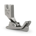 Load image into Gallery viewer, Left Foot - Edge Guide Hinged Presser Sewing Machine Foot -- Ref. SP-18 -- Various Sizes