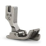 Load image into Gallery viewer, Right Foot - Edge Guide Hinged Presser Sewing Machine Foot -- Ref. SP-18 -- Various Sizes