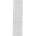 Load image into Gallery viewer, Outdoor Ribbon -- Silver Color -- Metallic Reflection Value Wire Edge -- Various Sizes
