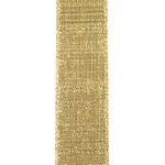 Load image into Gallery viewer, Outdoor Ribbon -- Gold Color -- Metallic Reflection Value Wire Edge -- Various Sizes