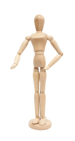 Load image into Gallery viewer, 16" --- Female --- Wooden Artist Figure Manikin by Jack Richeson & Co.®