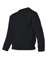 Load image into Gallery viewer, Youth Heavy Blend™ Fleece Crewneck Sweatshirt -- Black Color