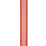 Load image into Gallery viewer, Corsage Ribbons --- 5/8 inch x 100 yards --- Sheer Satin Edge Value Ribbon -- Rust Color