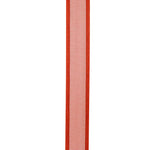 Load image into Gallery viewer, Corsage Ribbons --- 5/8 inch x 100 yards --- Sheer Satin Edge Value Ribbon -- Rust Color