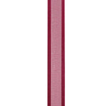 Load image into Gallery viewer, Corsage Ribbons --- 5/8 inch x 100 yards --- Sheer Satin Edge Value Ribbon -- Burgundy Color