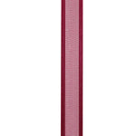 Load image into Gallery viewer, Corsage Ribbons --- 5/8 inch x 100 yards --- Sheer Satin Edge Value Ribbon -- Burgundy Color