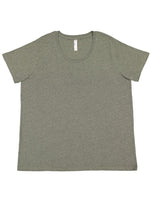 Load image into Gallery viewer, Ladies Curvy - Crew Neck -- Fine Jersey T-shirt -- Bamboo Color