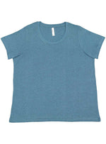 Load image into Gallery viewer, Ladies Curvy - Crew Neck -- Fine Jersey T-shirt -- Bermuda Color