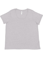 Load image into Gallery viewer, Ladies Curvy - Crew Neck -- Fine Jersey T-shirt -- Heather Color