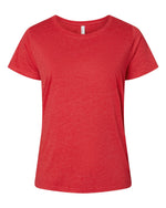 Load image into Gallery viewer, Ladies Curvy - Crew Neck -- Fine Jersey T-shirt -- Vintage Red Color
