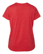 Load image into Gallery viewer, Ladies Curvy - Crew Neck -- Fine Jersey T-shirt -- Vintage Red Color