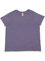 Load image into Gallery viewer, Ladies Curvy - Crew Neck -- Fine Jersey T-shirt -- Wisteria Color