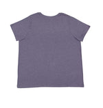 Load image into Gallery viewer, Ladies Curvy - Crew Neck -- Fine Jersey T-shirt -- Wisteria Color