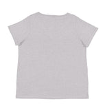 Load image into Gallery viewer, Ladies Curvy (V-Neck) -- Fine Jersey T-shirt -- Heather Color