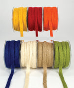 Load image into Gallery viewer, ½ Inch --- Woven Burlap Braid Ribbon, 20 yards