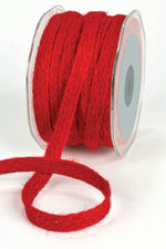 Load image into Gallery viewer, ½ Inch --- Woven Burlap Braid Ribbon, 20 yards