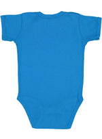 Load image into Gallery viewer, Short Sleeve -- Baby Bodysuit -- 100% Cotton -- Cobalt