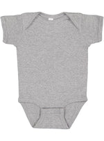 Load image into Gallery viewer, Short Sleeve -- Baby Bodysuit -- 100% Cotton -- Heather