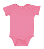 Load image into Gallery viewer, Short Sleeve -- Baby Bodysuit -- 100% Cotton -- Hot Pink