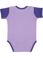 Load image into Gallery viewer, Short Sleeve -- Baby Bodysuit -- 100% Cotton -- Lavender / Purple