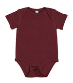 Load image into Gallery viewer, Short Sleeve -- Baby Bodysuit -- 100% Cotton -- Maroon