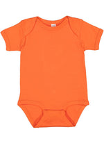 Load image into Gallery viewer, Short Sleeve -- Baby Bodysuit -- 100% Cotton -- Orange