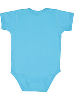 Load image into Gallery viewer, Short Sleeve -- Baby Bodysuit -- 100% Cotton -- Turquoise