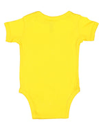 Load image into Gallery viewer, Short Sleeve -- Baby Bodysuit -- 100% Cotton -- Yellow