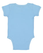 Load image into Gallery viewer, Short Sleeve -- Baby Bodysuit -- 100% Cotton -- Light Blue