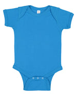 Load image into Gallery viewer, Short Sleeve -- Baby Bodysuit -- 100% Cotton -- Cobalt