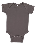 Load image into Gallery viewer, Short Sleeve -- Baby Bodysuit -- 100% Cotton -- Charcoal