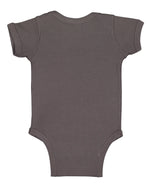 Load image into Gallery viewer, Short Sleeve -- Baby Bodysuit -- 100% Cotton -- Charcoal
