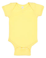 Load image into Gallery viewer, Short Sleeve -- Baby Bodysuit -- 100% Cotton -- Butter