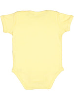 Load image into Gallery viewer, Short Sleeve -- Baby Bodysuit -- 100% Cotton -- Light Yellow