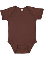 Load image into Gallery viewer, Short Sleeve -- Baby Bodysuit -- 100% Cotton -- Brown