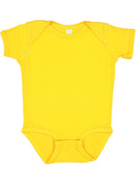 Load image into Gallery viewer, Short Sleeve -- Baby Bodysuit -- 100% Cotton -- Gold