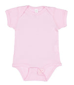 Load image into Gallery viewer, Short Sleeve -- Baby Bodysuit -- 100% Cotton -- Pink