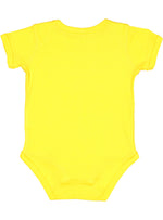 Load image into Gallery viewer, Short Sleeve -- Baby Bodysuit -- 100% Cotton -- Yellow