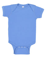 Load image into Gallery viewer, Short Sleeve -- Baby Bodysuit -- 100% Cotton -- Carolina Blue
