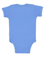 Load image into Gallery viewer, Short Sleeve -- Baby Bodysuit -- 100% Cotton -- Carolina Blue