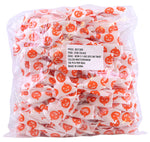 Load image into Gallery viewer, Grosgrain Jack-O-Lantern Twist Tie Bows -- 7/8 in --- 100 Pieces p/pack, White & Orange