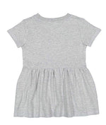 Load image into Gallery viewer, Infant Cotton Fine Jersey Dress ---(Sizes: 6M - 24M) --- Heather