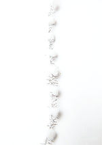 Load image into Gallery viewer, Mini Pom Pom Trim with Metallic Fringe, 10 yards Roll -- Width: 3/8" (10mm), Various Colors