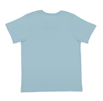 Load image into Gallery viewer, Arctic color blank youth cotton fine jersey crew neck T-shirt shown from the back on a white background.