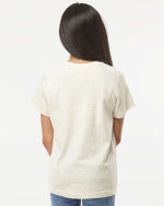 Load image into Gallery viewer, Youth Cotton Fine Jersey T-Shirt -- Natural Heather
