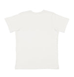 Load image into Gallery viewer, Porcelain color blank youth cotton fine jersey crew neck T-shirt shown from the back on a white background.