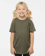 Load image into Gallery viewer, Youth Cotton Fine Jersey T-Shirt -- Vintage Military Green