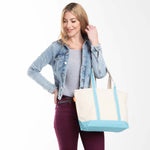 Load image into Gallery viewer, Classic Tote – Various Sizes – Baby Blue