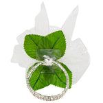 Load image into Gallery viewer, Lady Standard Sophisticate Premade Corsage Wristlet --- Iridescent