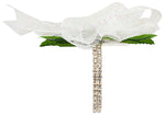Load image into Gallery viewer, Lady Standard Sophisticate Premade Corsage Wristlet --- Iridescent